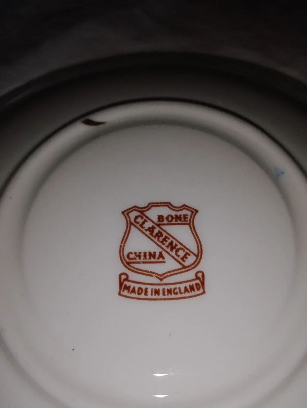 Mid Century Clarence Bone China Harvest Glory Saucer Plate 5 1/2